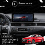 Магнітола Audi A5 Gen-2 (F5) S5 RS5 (2016-2025) DUDU 5 10.33" 2K QLED, 6/128, 360 (Style B) - Зображення 6