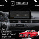 Магнітола Audi A5 Gen-2 (F5) S5 RS5 (2016-2025) Resonance L600 6/128 12.3" QLED, 360 (BMW Style) - Зображення 9
