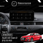 Магнітола Audi A5 Gen-2 (F5) S5 RS5 (2016-2025) Resonance Ultra M4 (7862) 4/64, 12.3" QLED, 360 (Benz Style) - Зображення 6