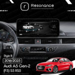 Магнітола Audi A5 Gen-2 (F5) S5 RS5 (2016-2025) Resonance Ultra M4 (7862) 4/64, 12.3" QLED, 360 (Benz Style) - Зображення 7