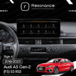 Магнітола Audi A5 Gen-2 (F5) S5 RS5 (2016-2025) Resonance Ultra M4 (7862) 4/32, 12.3" QLED, 360 (Audi Style) - Зображення 6
