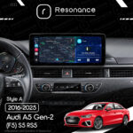 Магнітола Audi A5 Gen-2 (F5) S5 RS5 (2016-2025) Resonance Ultra M4 (7862) 4/32, 12.3" QLED, 360 (Audi Style) - Зображення 8