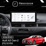 Магнітола Audi A5 Gen-2 (F5) S5 RS5 (2016-2025) DUDU 7 12.3" 2K QLED, 12/256, 360 (Style A) - Зображення 10