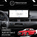 Магнітола Audi A5 Gen-2 (F5) S5 RS5 (2016-2025) DUDU 7 12.3" 2K QLED, 6/64, 360 (Style B) - Зображення 6
