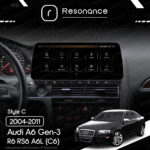 Магнітола Audi A6 Gen-3 (C6) S6, RS6, A6L (2004-2011) Resonance Ultra M4 (7862) 4/64, 12.3" QLED, 360 (BMW Style) - Зображення 6