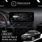 Магнітола Audi A6 Gen-3 (C6) S6, RS6, A6L (2004-2011) Resonance Ultra M4 (7862) 4/64, 12.3" QLED, 360 (Benz Style) - Зображення 7