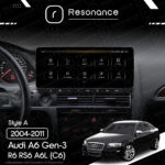 Магнітола Audi A6 Gen-3 (C6) S6, RS6, A6L (2004-2011) Resonance Ultra M4 (7862) 4/32, 12.3" QLED, 360 (Audi Style) - Зображення 6