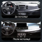Магнітола Mitsubishi Lancer 10 (2007-2017) Resonance L300 4/32 10.33" QLED, 360 (Mercedes-Benz Style) - Зображення 2