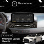 Магнітола Mitsubishi Lancer 10 (2007-2017) Resonance L600 6/128 10.33" QLED, 360 (Mercedes-Benz Style) - Зображення 7