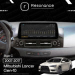 Магнітола Mitsubishi Lancer 10 (2007-2017) Resonance Ultra M6 (7862) 6/128, 10.25" QLED, 360 (BMW Style) - Зображення 7