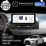 Магнітола Mitsubishi Lancer 10 (2007-2017) DUDU 5 10.33" 2K QLED, 6/128, 360 (Style A)