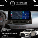 Магнітола Mitsubishi Lancer 10 (2007-2017) DUDU 7 12.3" 2K QLED, 12/256, 360 (Style C) - Зображення 7