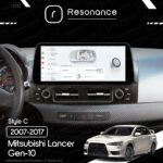 Магнітола Mitsubishi Lancer 10 (2007-2017) DUDU 7 12.3" 2K QLED, 6/64, 360 (Style C) - Зображення 8