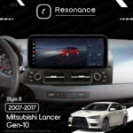 Магнітола Mitsubishi Lancer 10 (2007-2017) DUDU 7 12.3" 2K QLED, 6/64, 360 (Style B) - Зображення 5