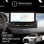 Магнітола Mitsubishi Lancer 10 (2007-2017) DUDU 7 12.3" 2K QLED, 6/64, 360 (Style B) - Зображення 10