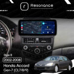 Магнітола Honda Accord 7 (2002-2008) Resonance Ultra M8 (7862) 8/256, 12.3" QLED, 360 (Benz Style) - Зображення 6