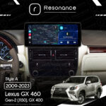 Магнітола Lexus GX 2 (J150) GX400, GX460 (2009-2023) Resonance L300 4/32 12.3" QLED, 360 (Audi Style) - Зображення 6