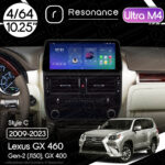 Магнітола Lexus GX 2 (J150) GX400, GX460 (2009-2023) Resonance Ultra M4 (7862) 4/64, 10.25" QLED, 360 (BMW Style)