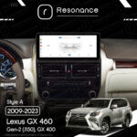 Магнітола Lexus GX 2 (J150) GX400, GX460 (2009-2023) DUDU 5 10.33" 2K QLED, 4/32, 360 (Style A) - Зображення 7