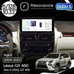 Магнітола Lexus GX 2 (J150) GX400, GX460 (2009-2023) DUDU 5 10.33" 2K QLED, 6/128, 360 (Style B)