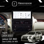 Магнітола Lexus GX 2 (J150) GX400, GX460 (2009-2023) DUDU 5 10.33" 2K QLED, 6/128, 360 (Style B) - Зображення 10