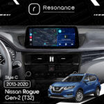 Магнітола Nissan Rogue 2 (T32) (2013-2020) Resonance L300 4/32 10.33" QLED, 360 (BMW Style) - Зображення 6