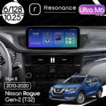 Магнітола Nissan Rogue 2 (T32) (2013-2020) Resonance Ultra M6 (7862) 6/128, 10.25" QLED, 360 (Benz Style)
