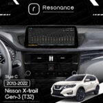 Магнітола Nissan X-Trail 3 (T32) (2013-2022) Resonance L600 6/128 10.33" QLED, 360 (BMW Style) - Зображення 7