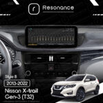 Магнітола Nissan X-Trail 3 (T32) (2013-2022) Resonance Ultra M4 (7862) 4/64, 10.25" QLED, 360 (Benz Style) - Зображення 7