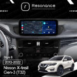 Магнітола Nissan X-Trail 3 (T32) (2013-2022) Resonance L600 6/128 10.33" QLED, 360 (Mercedes-Benz Style) - Зображення 6