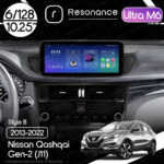 Магнітола Nissan Qashqai 2 (J11) (2013-2022) Resonance Ultra M6 (7862) 6/128, 10.25" QLED, 360 (Benz Style)