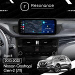 Магнітола Nissan Qashqai 2 (J11) (2013-2022) DUDU 5 10.33" 2K QLED, 4/32, 360 (Style B) - Зображення 8