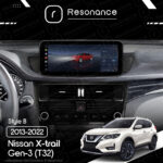 Магнітола Nissan X-Trail 3 (T32) (2013-2022) DUDU 7 10.33" 2K QLED, 6/64, 360 (Style B) - Зображення 6