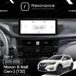 Магнітола Nissan X-Trail 3 (T32) (2013-2022) DUDU 5 10.33" 2K QLED, 6/128, 360 (Style A) - Зображення 7