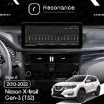 Магнітола Nissan X-Trail 3 (T32) (2013-2022) Resonance Ultra M8 (7862) 8/256, 12.3" QLED, 360 (Audi Style) - Зображення 7
