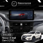 Магнітола Nissan X-Trail 3 (T32) (2013-2022) DUDU 7 12.3" 2K QLED, 12/256, 360 (Style A) - Зображення 6
