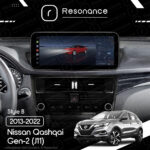 Магнітола Nissan Qashqai 2 (J11) (2013-2022) DUDU 7 12.3" 2K QLED, 12/256, 360 (Style B) - Зображення 5