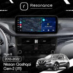 Магнітола Nissan Qashqai 2 (J11) (2013-2022) DUDU 7 12.3" 2K QLED, 12/256, 360 (Style B) - Зображення 7