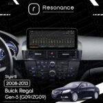 Магнітола Buick Regal 5 (G09/ZG09) (2008-2013) Resonance L300 4/32 10.33" QLED, 360 (Mercedes-Benz Style) - Зображення 7