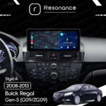 Магнітола Buick Regal 5 (G09/ZG09) (2008-2013) Resonance L600 6/128 10.33" QLED, 360 (Audi Style) - Зображення 6