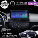 Магнітола Buick Regal 5 (G09/ZG09) (2008-2013) Resonance Ultra M6 (7862) 6/128, 10.25" QLED, 360 (Benz Style)