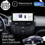 Магнітола Buick Regal 5 (G09/ZG09) (2008-2013) DUDU 7 10.33" 2K QLED, 6/64, 360 (Style A)
