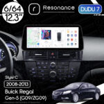 Магнітола Buick Regal 5 (G09/ZG09) (2008-2013) DUDU 7 12.3" 2K QLED, 6/64, 360 (Style C)