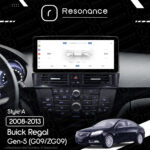Магнітола Buick Regal 5 (G09/ZG09) (2008-2013) DUDU 7 12.3" 2K QLED, 6/64, 360 (Style A) - Зображення 7