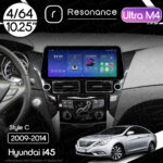 Магнітола Hyundai i45 (2009-2014) Resonance Ultra M4 (7862) 4/64, 10.25" QLED, 360 (BMW Style)