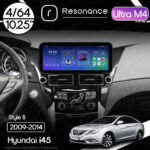 Магнітола Hyundai i45 (2009-2014) Resonance Ultra M4 (7862) 4/64, 10.25" QLED, 360 (Benz Style)