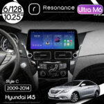 Магнітола Hyundai i45 (2009-2014) Resonance Ultra M6 (7862) 6/128, 10.25" QLED, 360 (BMW Style)