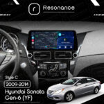 Магнітола Hyundai Sonata 6 (2009-2014) Resonance L300 4/32 10.33" QLED, 360 (BMW Style) - Зображення 6
