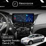 Магнітола Hyundai Sonata 6 (2009-2014) DUDU 5 10.33" 2K QLED, 6/128, 360 (Style A) - Зображення 8
