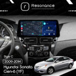 Магнітола Hyundai Sonata 6 (2009-2014) Resonance L300 4/32 12.3" QLED, 360 (BMW Style) - Зображення 6